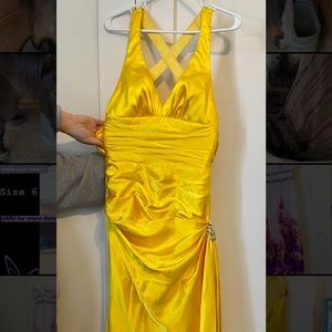 Yellow Prom Dress